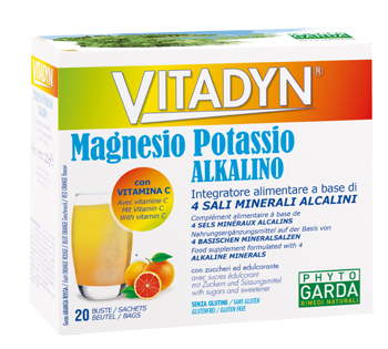 VITADYN MAGNESIO POTASSIO ALKALINO 20 BUSTINE - Farmacia Mastrangelo 