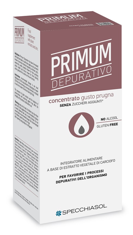 PRIMUM DEPURATIVO PRUGNA 250 ML - Farmacia Mastrangelo 