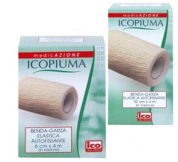 ICOPIUMA BENDA GARZA ELASTICA AUTOFISSANTE CM10X4MT 1 PEZZO - Farmacia Mastrangelo 