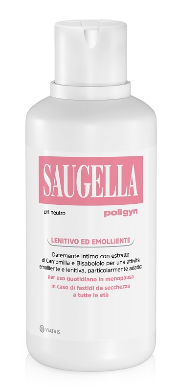 SAUGELLA POLIGYN PH NEUTRO DETERGENTE INTIMO LENITIVO ED EMOLLIENTE 500 ML - Farmacia Mastrangelo 