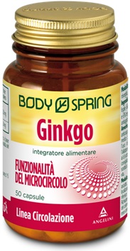 BODY SPRING GINKGO BILOBA 50 CAPSULE - Farmacia Mastrangelo 
