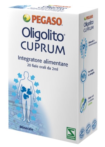 OLIGOLITO CUPRUM 20 FIALE 2 ML - Farmacia Mastrangelo 