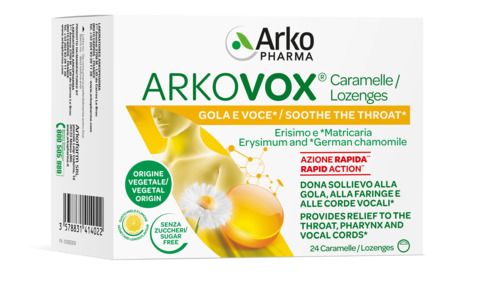 ARKOVOX MIELE/LIMONE 24 CARAMELLE - Farmacia Mastrangelo 