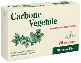 CARBONE VEGETALE 25 COMPRESSE - Farmacia Mastrangelo 