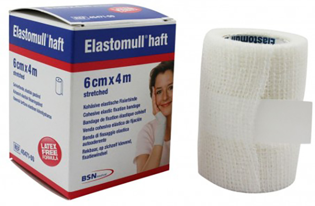 BENDA ELASTICA AUTOADESIVA ELAST HAFT 6X400CM - Farmacia Mastrangelo 