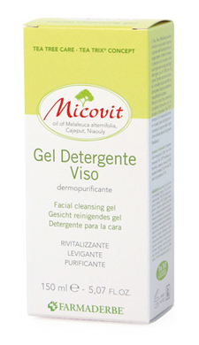 MICOVIT GEL DETERGENTE VISO 150 ML - Farmacia Mastrangelo 