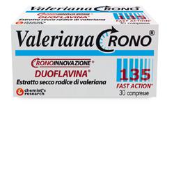 VALERIANA CRONO 135 CON DUOFLAVINA FAST ACTION 30 COMPRESSE - Farmacia Mastrangelo 