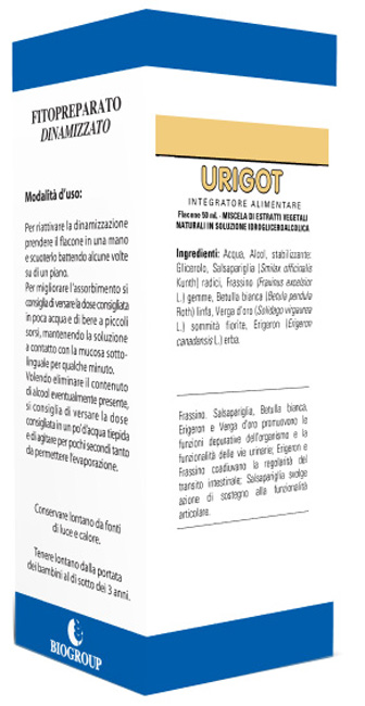 URIGOT 50 ML SOLUZIONE IDROALCOLICA - Farmacia Mastrangelo 