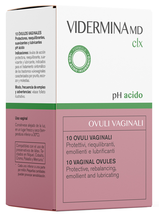 VIDERMINA CLX OVULI 10 PEZZI MD - Farmacia Mastrangelo 