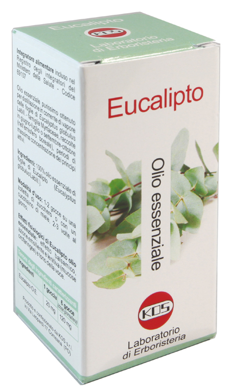 EUCALIPTO OLIO ESSENZIALE 20 ML - Farmacia Mastrangelo 
