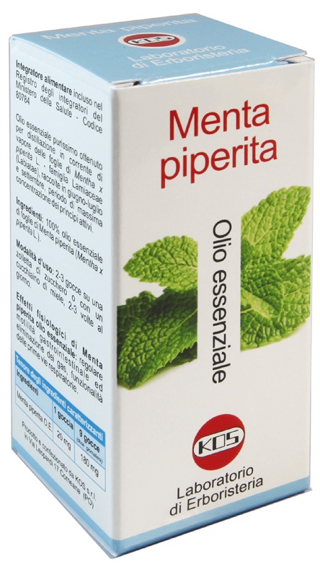 MENTA PIPERITA OLIO ESSENZIALE 20 ML - Farmacia Mastrangelo 