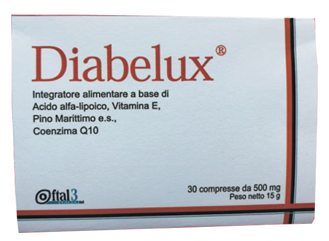 DIABELUX 30 COMPRESSE - Farmacia Mastrangelo 