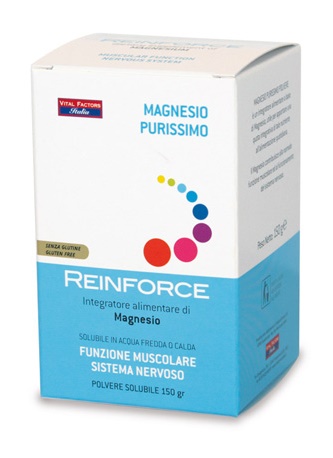 REINFORCE MAGNESIO PURISSIMO 150 G - Farmacia Mastrangelo 
