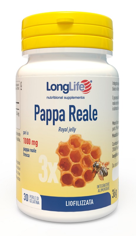 LONGLIFE PAPPA REALE 30 PERLE IN GELATINA - Farmacia Mastrangelo 