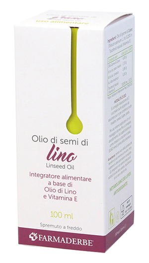 OLIO ALIMENTARE LINO SEMI 100 ML - Farmacia Mastrangelo 