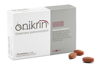 ONIKRIN 30 COMPRESSE - Farmacia Mastrangelo 