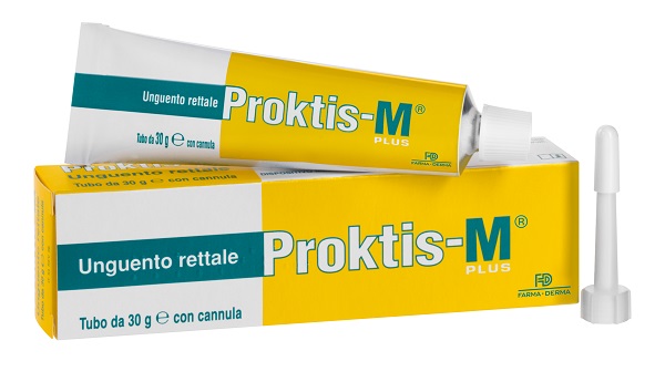 UNGUENTO RETTALE PROKTIS/M PLUS 30G CON CANNULA - Farmacia Mastrangelo 