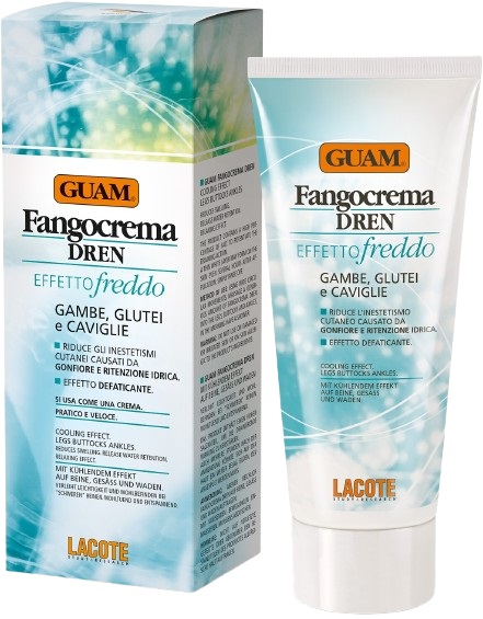 GUAM FANGOCREMA DREN EFFETTO FREDDO 200 ML - Farmacia Mastrangelo 