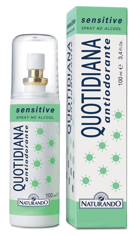 QUOTIDIANA ANTIODORANTE SPRAY SENSITIVE 100 ML - Farmacia Mastrangelo 