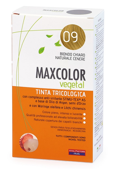 MAX COLOR VEGETAL 09 TINTURA 140 ML - Farmacia Mastrangelo 