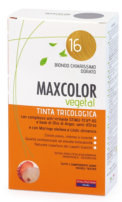 MAX COLOR VEGETAL 16 TINTURA 140 ML - Farmacia Mastrangelo 
