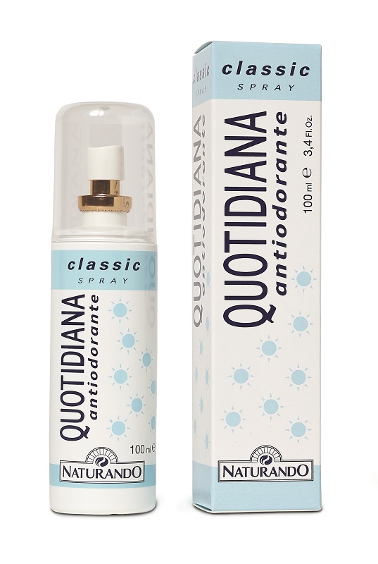 QUOTIDIANA ANTIODORANTE SPRAY CLASSIC 100 ML - Farmacia Mastrangelo 