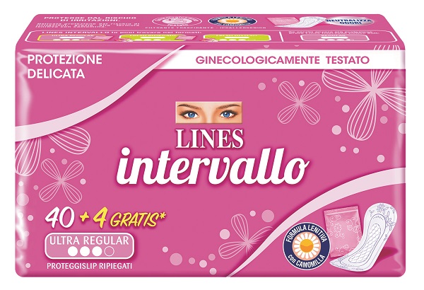 LINES INTERVALLO RIPIEGATO 40+4 PEZZI NUOVO - Farmacia Mastrangelo 