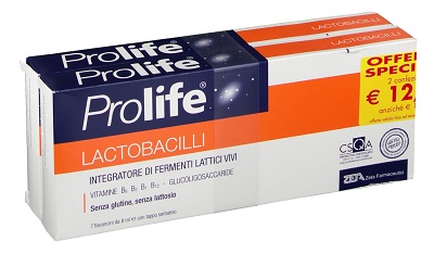 PROLIFE LACTOBACILLI DUE CONFEZIONI DA 7 FLACONCINI DA 8 ML - Farmacia Mastrangelo 
