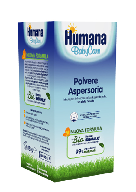HUMANA BABY CARE POLVERE ASPERSORIA 150 G - Farmacia Mastrangelo 