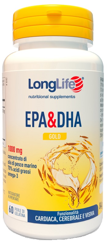 LONGLIFE EPA DHA GOLD 60 PERLE - Farmacia Mastrangelo 