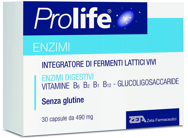 PROLIFE ENZIMI 30 CAPSULE - Farmacia Mastrangelo 