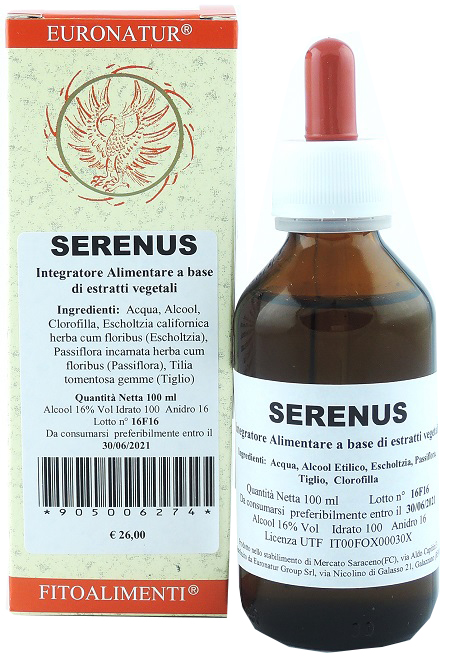 SERENUS GOCCE 100 ML - Farmacia Mastrangelo 