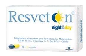 RESVETON NIGHT & DAY 60 CAPSULE - Farmacia Mastrangelo 