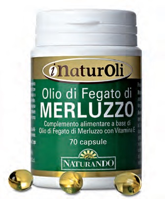 NATUROLI OLIO DI FEGATO DI MERLUZZO 70 CAPSULE MOLLI - Farmacia Mastrangelo 