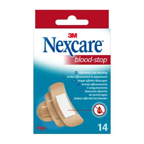 CEROTTO NEXCARE PREPARATO EMOSTATICI NEXCARE BLOOD STOP 14 PEZZI - Farmacia Mastrangelo 
