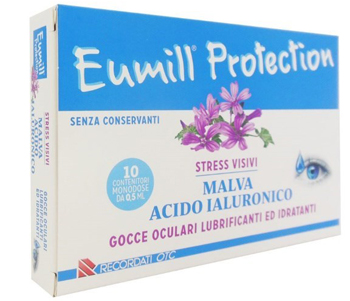 EUMILL PROTECTION GOCCE OCULARI 10 FLACONCINI MONODOSE 0,5 ML - Farmacia Mastrangelo 