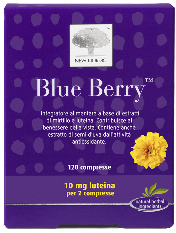 BLUE BERRY 120 COMPRESSE - Farmacia Mastrangelo 