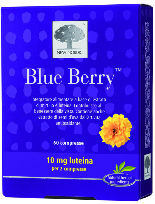 BLUE BERRY 60 COMPRESSE - Farmacia Mastrangelo 
