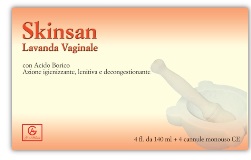 SKINSAN LAVANDA VAGINALE 4 FLACONI 140 ML + 4 CANNULE VAGINALI MONOUSO IN BLISTER - Farmacia Mastrangelo 