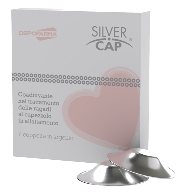 SILVER CAP COPPETTE IN ARGENTO COPRI CAPEZZOLI PER ALLATTAMENTO 2 PEZZI - Farmacia Mastrangelo 