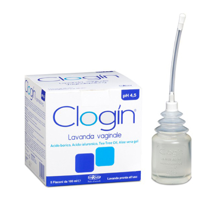 CLOGIN LAVANDA VAGINALE 5 FLACONI DA 100 ML + 5 CANNULE VAGINALI MONOUSO - Farmacia Mastrangelo 