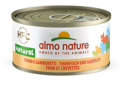 ALMO NATURE CAT TONNO GAMBERI 70 G - Farmacia Mastrangelo 