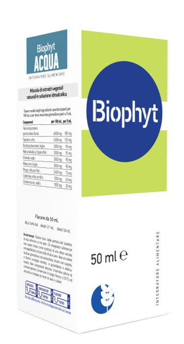 BIOPHYT ACQUA 50 ML SOLUZIONE IDROALCOLICA - Farmacia Mastrangelo 