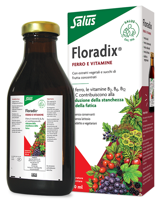 FLORADIX FERRO E VITAMINE 500 ML - Farmacia Mastrangelo 
