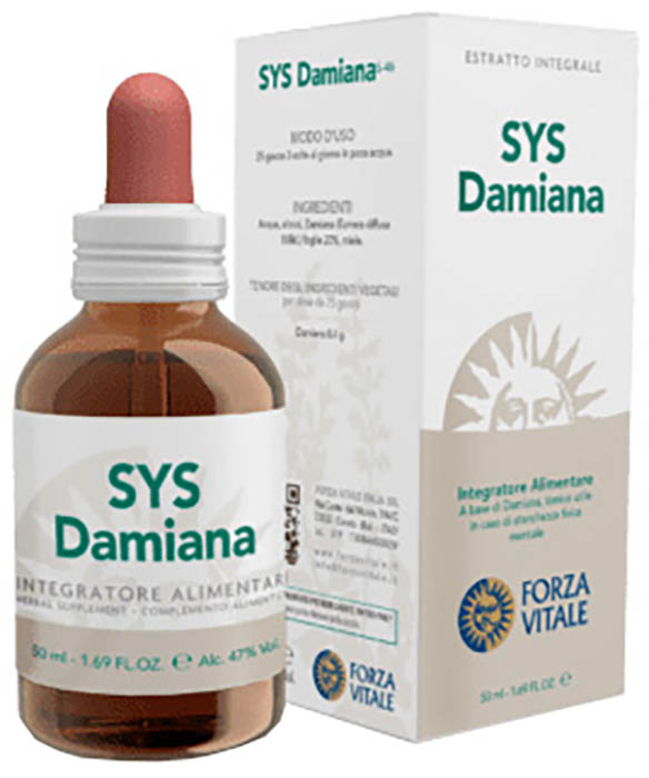 SYS DAMIANA GOCCE 50 ML - Farmacia Mastrangelo 