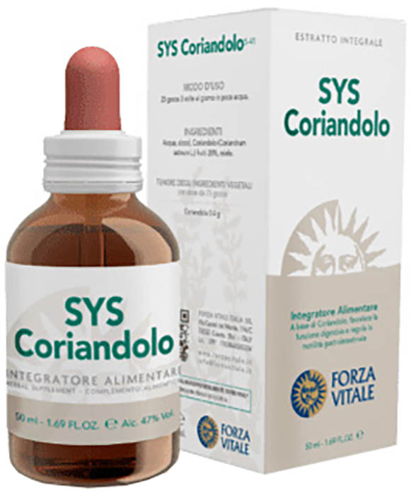 SYS CORIANDOLO GOCCE 50 ML - Farmacia Mastrangelo 