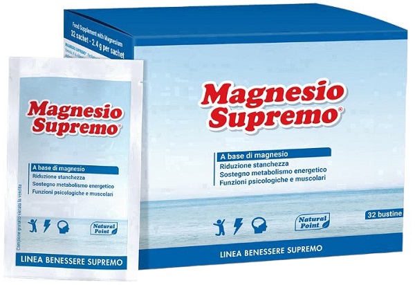 MAGNESIO SUPREMO 32 BUSTINE - Farmacia Mastrangelo 