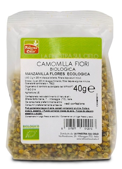 FSC CAMOMILLA FIORI INTERI BIO 40 G - Farmacia Mastrangelo 