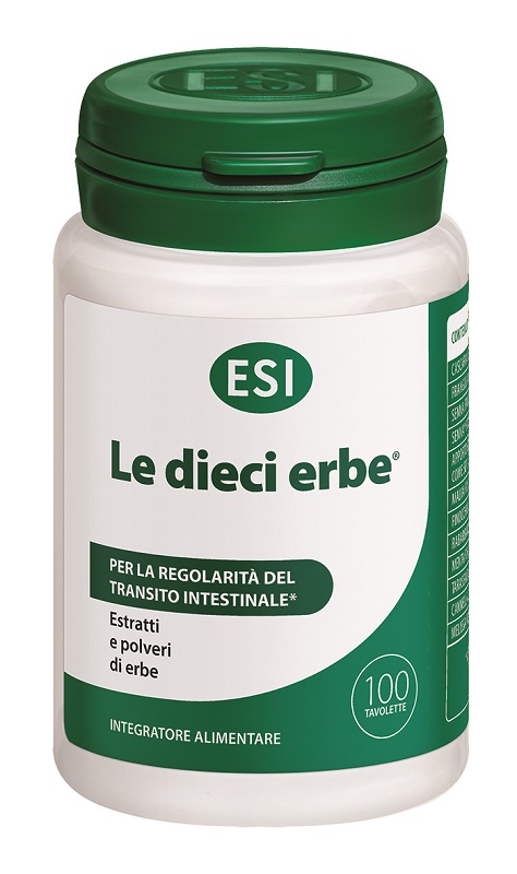ESI LE DIECI ERBE 100 TAVOLETTE - Farmacia Mastrangelo 