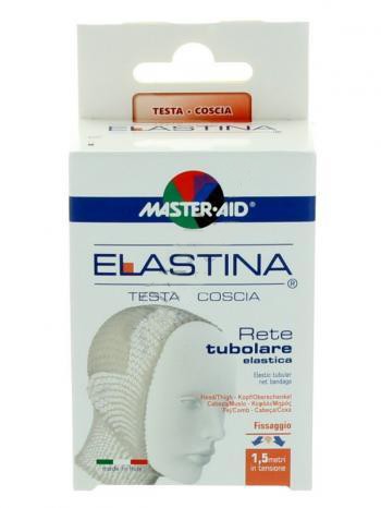RETE TUBOLARE ELASTICA IPOALLERGENICA MASTER-AID ELASTINA TESTA/COSCIA 1,5 MT IN TENSIONE CALIBRO 6 CM - Farmacia Mastrangelo 